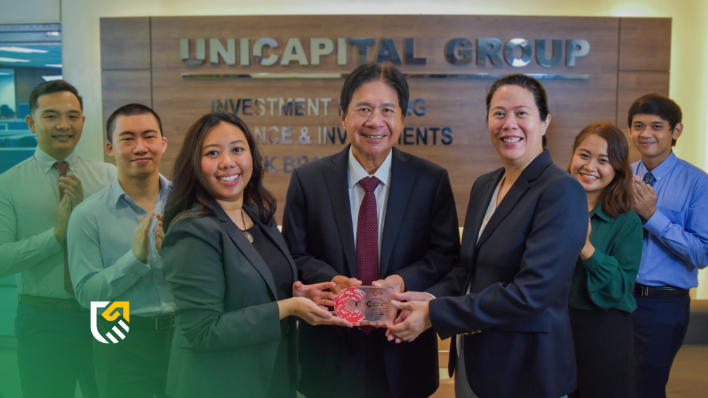 unicapital receiving the asset award