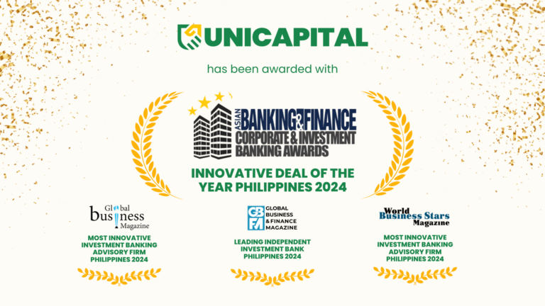 Unicapital Triumphs with Prestigious Awards for Innovation and Excellence in Investment Banking in Q2 2024