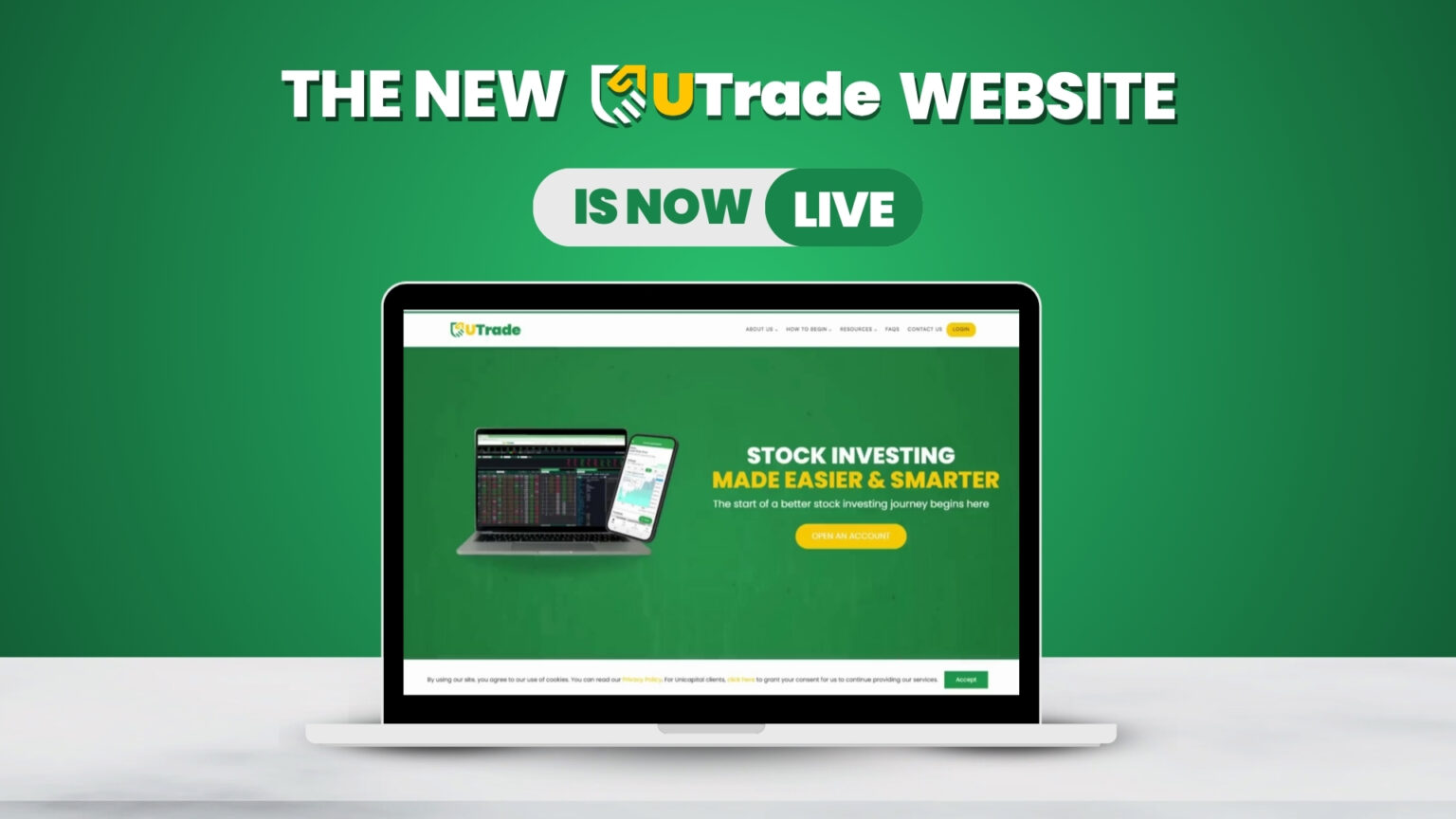 Explore the New UTrade Website for Smarter Investing