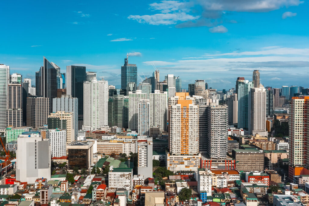view of manila
